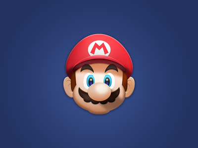 Mario icon by Pietro Schirano - Dribbble