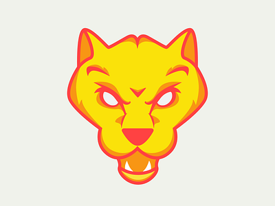 Logo for new Project design flat logo mountain lion project puma secret