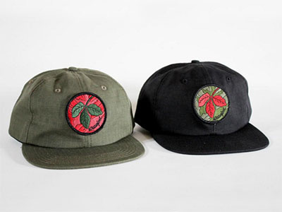 Final Strawfoot hats are in! design hat illustration oak outdoors patch poison strawfoot