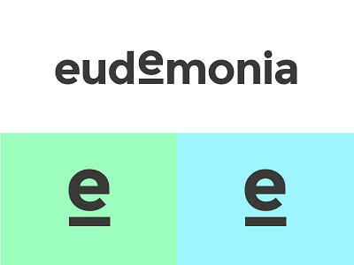 Branding Eudemonia agency brand branding design logo