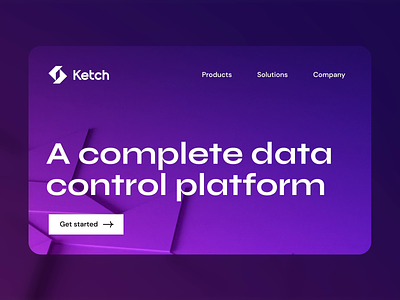 Ketch Website 3d 3d animation animation branding data platform design digital design product product design solor system startup design ui animation ui design web web design