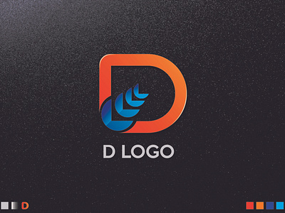 D Logo creative logo design graphic design illustration logo logo design web logo