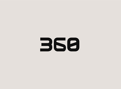 NASA 🌠 360 360 360logo ai art branding dmitry360 illustrator logo logotype minimalism monochrome monogram numbers