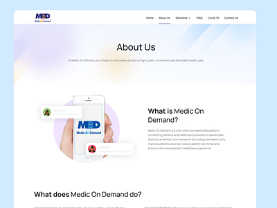 MedicOnDemand - About Us