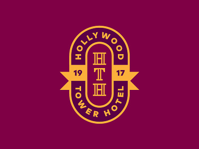 Hollywood Tower Hotel disney disney world logo design