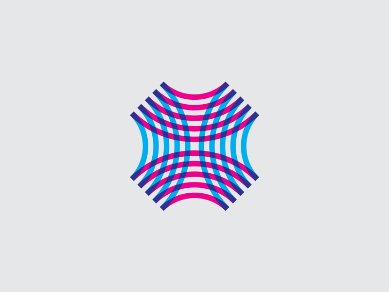 Logo Work in Progress wip minimal duotone icon line concept logo