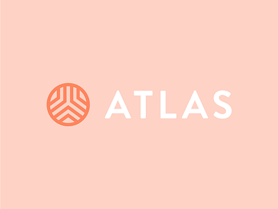 Atlas Logo atlas clothing design fashion globe icon line logo minimal monoline retail