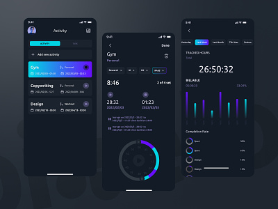Time Tracker app design managment project management task task tracker task tracker app task tracking time time tracker time tracking tracker ui ux