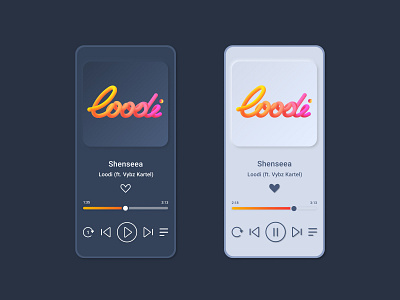 Daily UI 009 - Music Player app challenge dailyui dailyui 009 dailyuichallenge design figma figmadesign ui