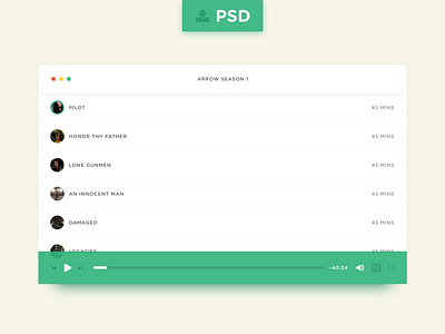 Video Player - Freebie