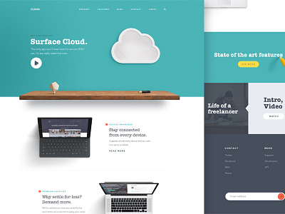 Landing page