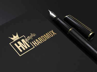 Letter H + M Initial Logo Design