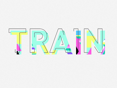 Train typography