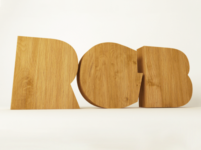 I ♥ RGB rgb texture typography white wood