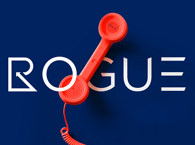 Rogue Logo adobe illustrator branding logo logodesign logotype rogue