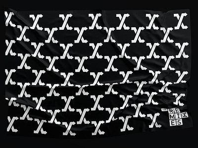 The Remixes Pattern branding flag logo logo design mockup pattern