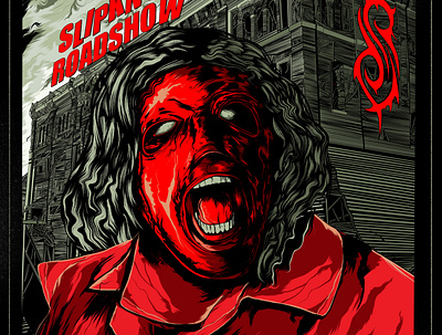 Slipknot Roadshow - Corey Taylor corey taylor illustration slipknot