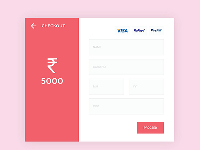 Daily UI #002 checkout payment rupay ui ui design visa