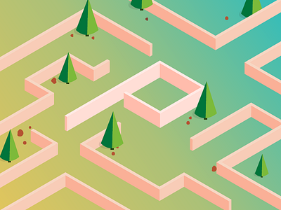 P 36daysofp 36daysoftype alphabet garden maze p puzzle