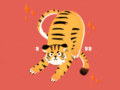 Chinese New Year | Feb 1st, 2022 celebrate chinese new year cute design drawing drawing challenge holiday illustration new year tiger year of the tiger