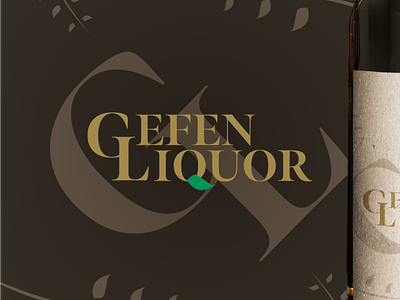 Gefen Liquor Rebrand (Logo) branding design graphic design logo typography vector