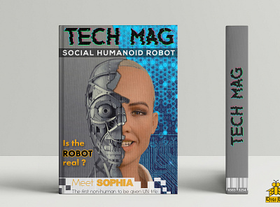 Magazine Cover Design 3d book cover design branding creative design graphic design logo design photoshop expert technology