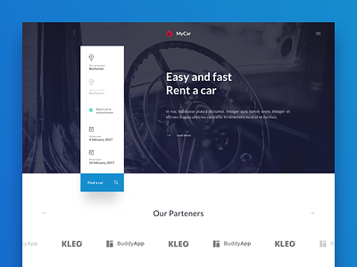 MyCar booking car mercedes mycar property rental search module theme travel ui