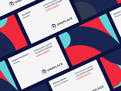 OnePlace Print Collateral branding design graphic design icon logo ui ux web