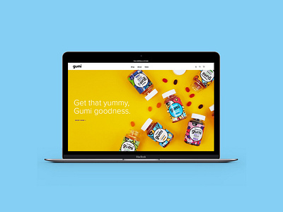 Gumi Vitamins Website