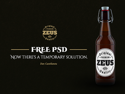 Zeus - Free PSD template design symu ui ux web webdesign
