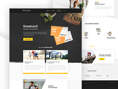 Greatcard ui ux web webdesign