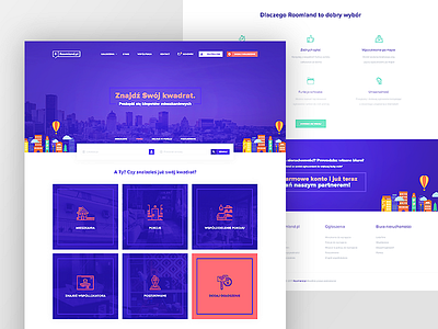 Roomland ui ux web webdesign