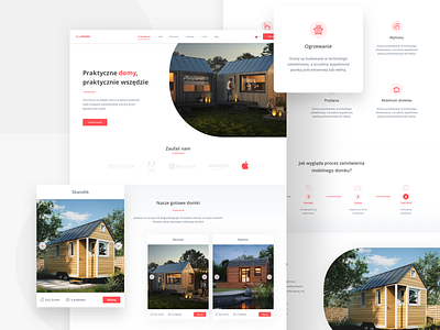 Tiny House - LP 🚙🏠 design ui ux web webdesign