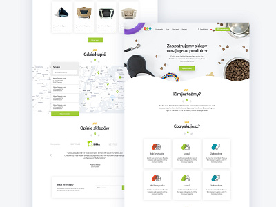 ABC Concept - Landing page design pet ui ux web webdesign