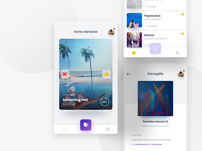 Paintings Viewer - NativeScript Challange 🔥✌️ apps challange design development interaction mobile nativescript swipe ui ux