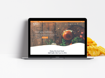 Food Delivery Site design ux web web design