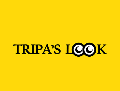 Tripa's Look Logo 3d branding design graphic design illustration logo motion graphics