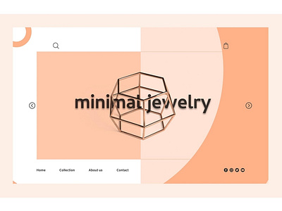 jewellery website landing page