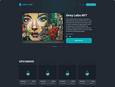 NFT Marketplace UI Design blockchain crypto design graphic design marketplace nft product design ui ux