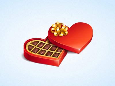 Gifts icon: Candy Box box candy gift icon
