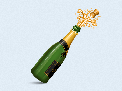 Champagne Bottle bottle champagne gift icon