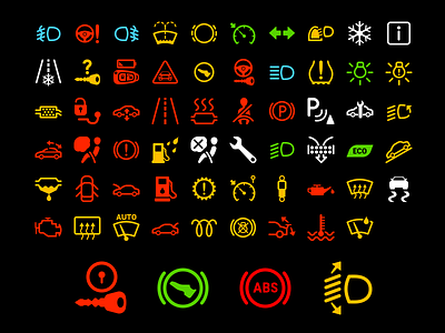 Car Dashboard Symbol Icon car dashboard icon svg