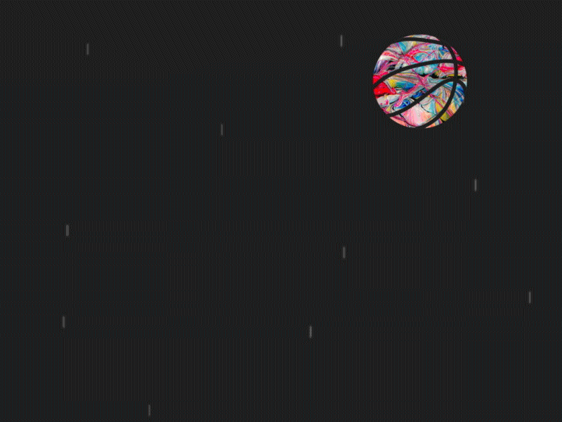 Interdimensional Dunkin' basketball loop space