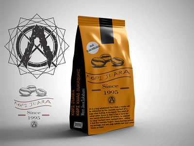 coffee packaging mockup