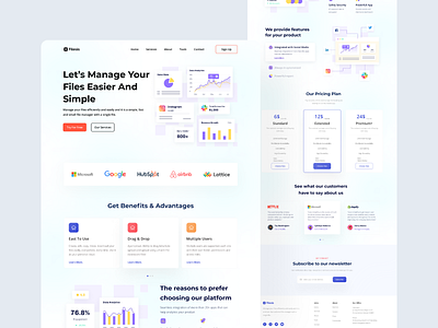 SAAS Landing Pages