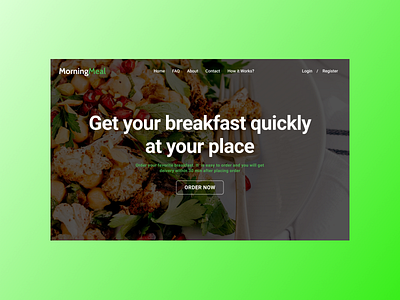 Landing page