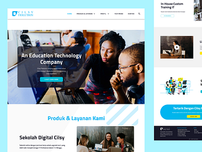 Redesign Landing Page - Cilsy Fiolution