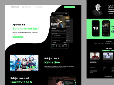 Redesign Landing Page - TU