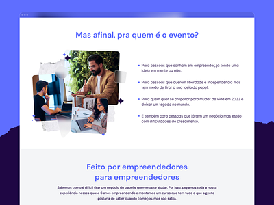 Start Empreendedor - Event Launch - Landing Page app app design branding design digital product product design responsive ui ux web