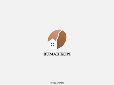 "Rumah Kopi" Logo Design branding design graphic design illustration logo minimal